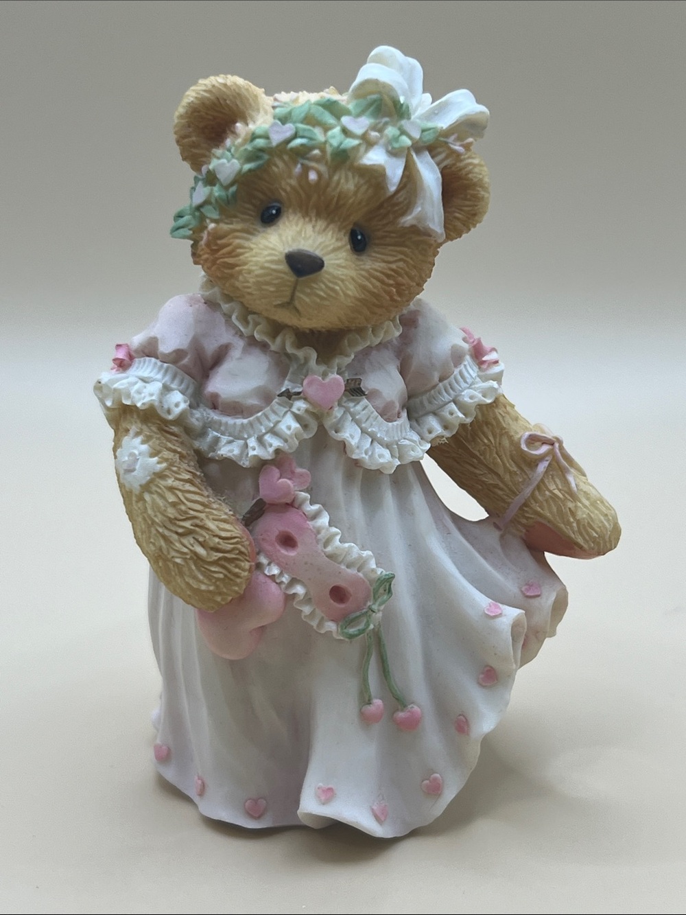 Cherished Teddies Marian "You're the Hero of My Heart" Figurine 156442